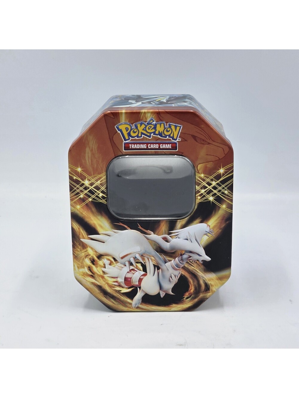 Empty! - Pokemon 2012 Reshiram Collectors TIN - No Cards Insert Included.